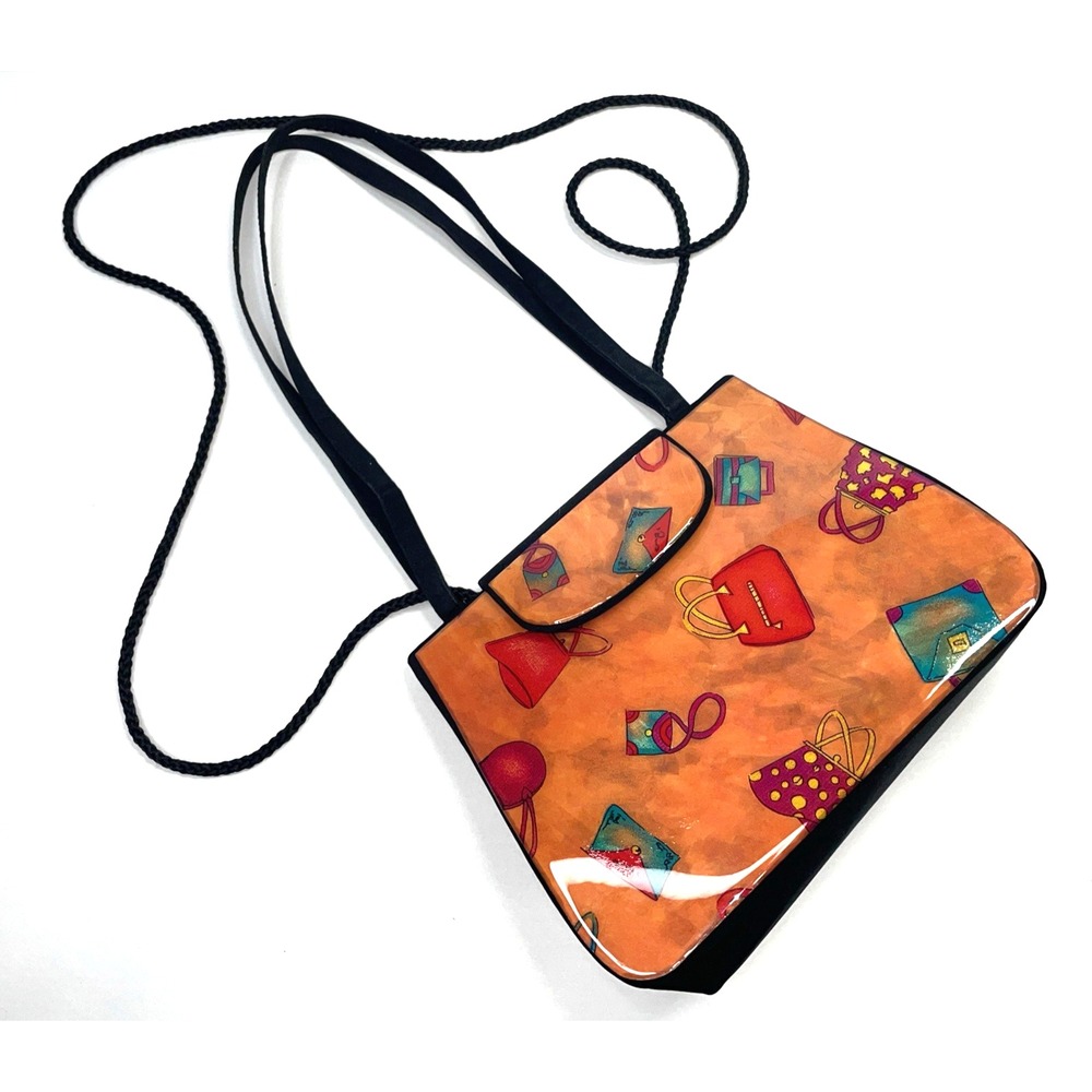 Vintage Angela‎ Frascone Resin Purse Handbag